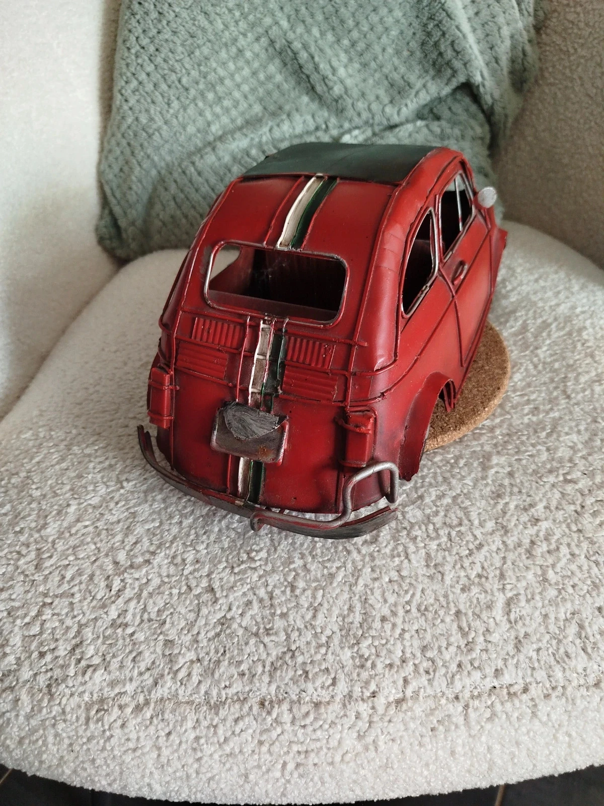 Carro de metal Fiat 500 – photo 4